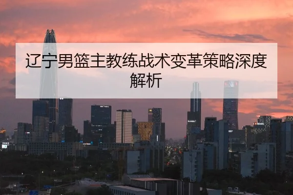 辽宁男篮主教练战术变革策略深度解析